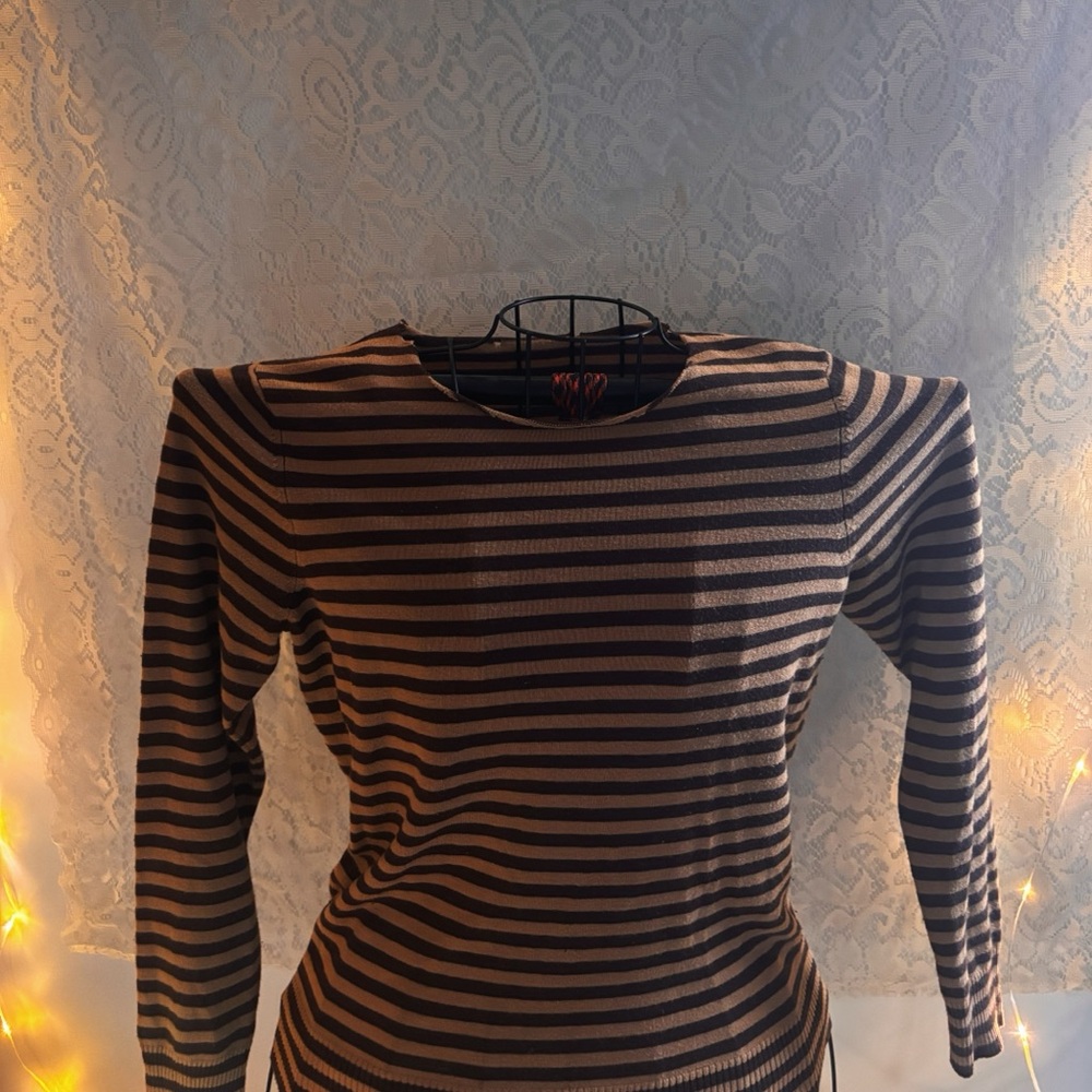 Women’s Striped Long Sleeve Top